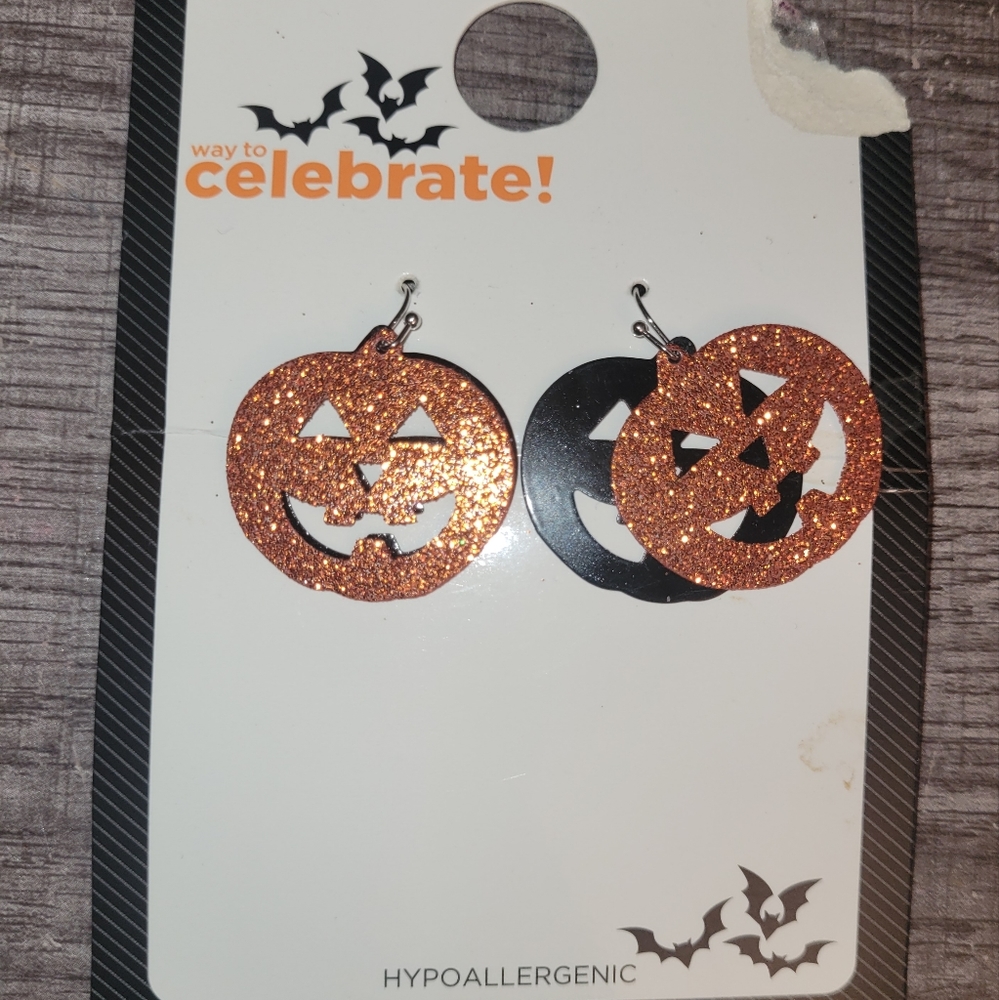 Pumpkin Earrings